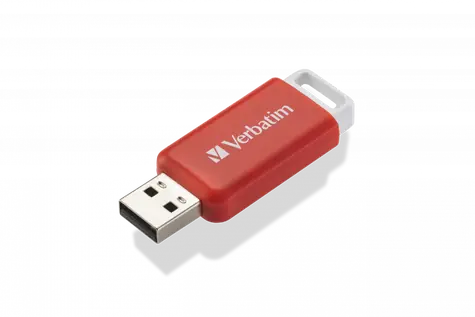 Verbatim DataBar 16GB červená / Flash disk / USB 2.0