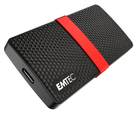 EMTEC X200 Portable SSD 2TB / USB-C 3.2 / čtení: 450MBs