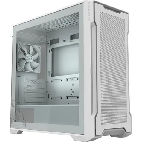 GIGABYTE C102 GLASS ICE / mATX / 2x USB3.0 / 2x 120mm / bez zdroje / průhledná bočnice 