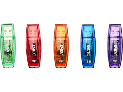 EMTEC C410 USB 2.0 32GB / 80x flash disk / čtení: 15MBs / zápis: 5MBs