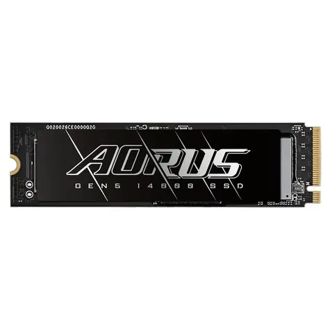 Gigabyte AORUS GEN 5  / SSD / M.2 2280 / PCIe Gen5 / čtení: 14500MBps / zápis: 12700MBps