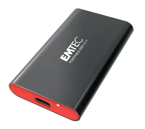 EMTEC X210 Portable SSD 2TB / USB-C 3.2 / čtení: 1100MBs