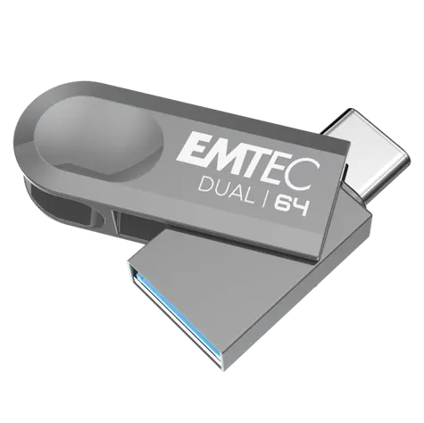 EMTEC Dual D280 USB 3.2 Type-C 64GB / flash disk 