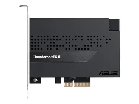 ASUS THUNDERBOLTEX 5 / PCIe 4.0 x4 / 2x Thunderbolt 5 / 3x mini DisplayPort