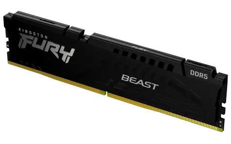 Kingston Fury Beast Black 32GB (1x 32GB) DDR5 6000MHz / CL36 / DIMM / EXPO / XMP / 1.35V 