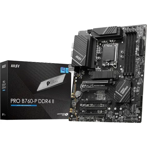 MSI PRO B760-P II / B760 / LGA 1700 / 4x DDR5 / PCIEx16 / 1x 2.5GLAN / ATX