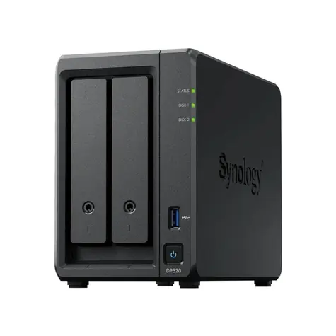 Synology DP320 ActiveProtect / AMD R1600 / 8 GB DDR4 / 2x8TB / 1x1Gb LAN