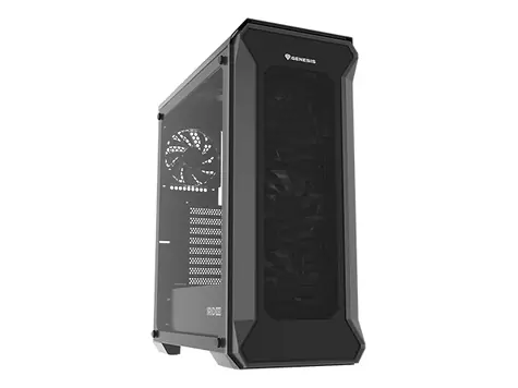 Genesis Irid 505F černá / PC skříň / ATX, micro-ATX, mini-ITX / USB 2.0 / USB 3.0