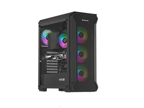 Genesis Irid 505 V2 ARGB černá / PC skříň / ATX, micro-ATX, mini-ITX / USB 2.0 / USB 3.0