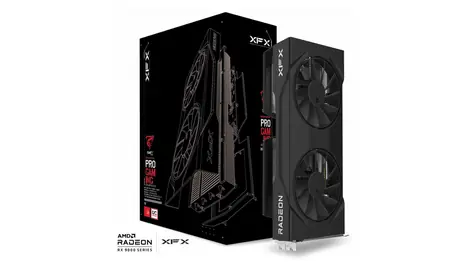 XFX Radeon RX 9060 XT Swift OC 8GB / 3320MHz / 8GB GDDR6 / 1x HDMI + 2x DP / 450W (8)