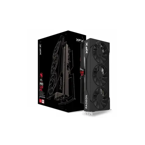 XFX Radeon RX 9060 XT SWIFT Triple Fan OC 16GB / 3320MHz / 16GB GDDR6 / 1x HDMI + 2x DP / 450W (8)