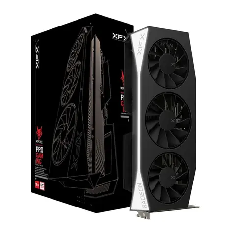 XFX Radeon RX 9060 XT Mercury OC 16GB / 3320Mz / 16GB GDDR6 / 128-bit / 1x HDMI + 2x DP / 450W (8)