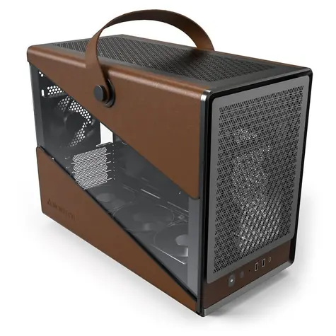 Montech Heritage Pro černá / Micro ATX / 2x USBA / 1x USB-C / 4x 120mm / bez zdroje / průhledná bočnice