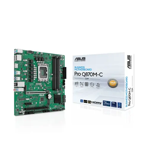 ASUS PRO Q870M-C-CSM / Q870 / LGA 1851 /  4x DDR5 / PCIex16 / GLAN / mATX