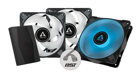 Arctic P12 černá / 120 x 25 mm / 2000 RPM / CFM 48.8 