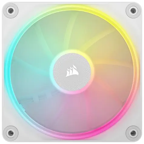 Corsair iCUE LINK LX120 RGB bílá / 120 mm / 36 dB @ 2400 RPM / 69.9 CFM / PWM