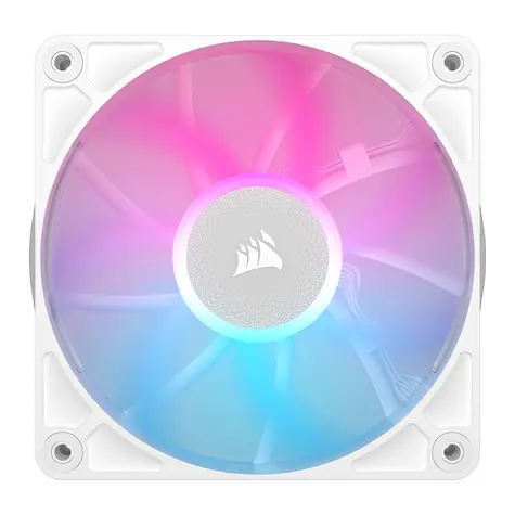Corsair iCUE LINK RX120 RGB bílá / 120 mm / 36 dB @ 2100 RPM / 74 CFM / PWM