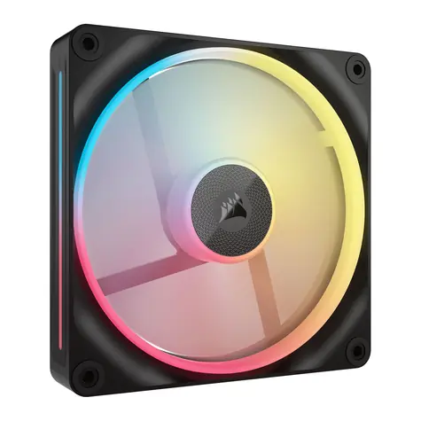 Corsair iCUE LINK LX140-R RGB černá / 140 mm / 38.3 dB @ 2000 RPM / 91 CFM / PWM
