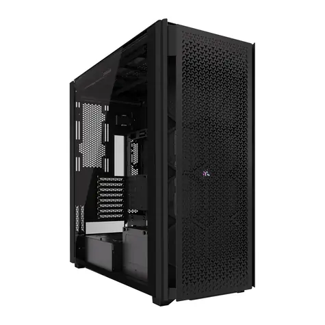 Corsair iCUE 9000D RGB černá / ATX / 4x USB-A 3.1 / 2x USB-C 3.2 / bez zdroje / průhledná bočnice 