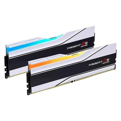 G.Skill Trident Z5 Neo RGB 32GB (2x16GB) DDR5 6000MHz bílá / CL26 / DIMM / Non-ECC / EXPO