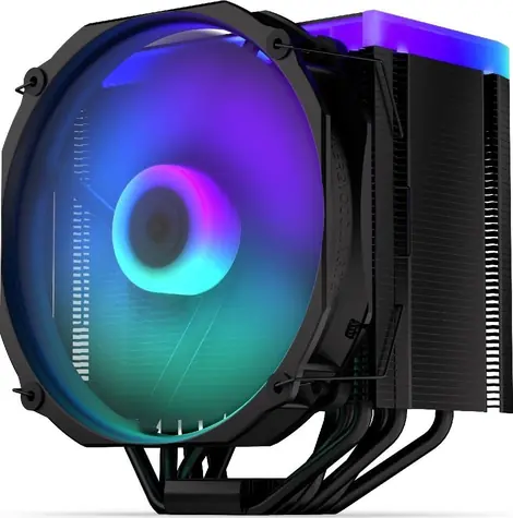 Endorfy Fortis 5 ARGB černá / Chladič CPU / 1x140 mm / 1400 RPM / PWM / pro Intel & AMD