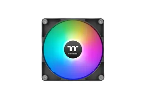 Thermaltake CT140 Reverse ARGB 2ks černá / 140mm / Hydraulic Bearing / 1800 RPM / 94 CFM / 4-Pin PWM