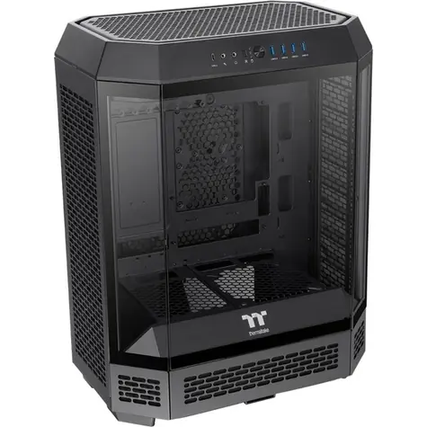 Thermaltake The Tower 600 černá / ATX / 4x USB-A 3.2 / 1x USB-C 3.2 / 2x120mm / bez zdroje / průhledná bočnice 
