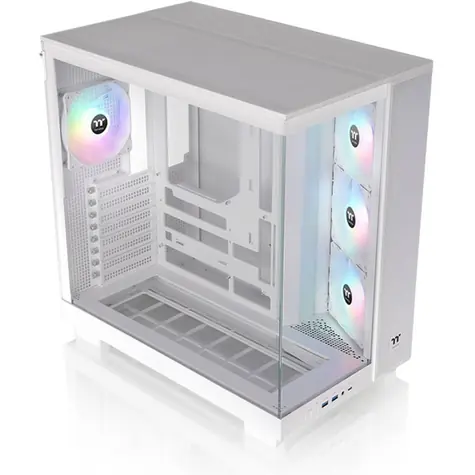 Thermaltake View 380 XL TG ARGB bílá / ATX / 2x USB-A 3.2 / 1x USB-C / 4x120mm / bez zdroje / průhledná bočnice 