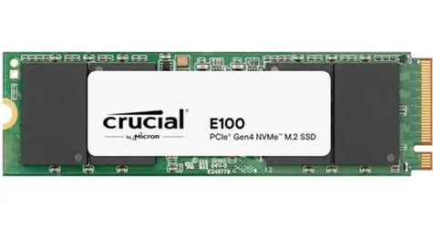 Crucial E100 1TB / M.2 SSD 2280 / PCIe 4.0 / R:5000MBs / W:3000MBs / 3y