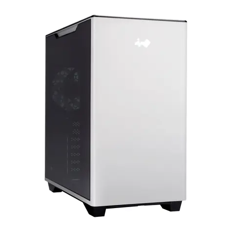 InWin A5 TG bílá / E-ATX / 2x USB-A 3.2 / 1x USB-C 3.2 / 1x 120mm / bez zdroje / průhledná bočnice