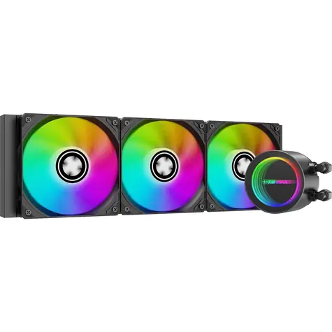 Xilence LiQuRizer LQ360G.ARGB 360mm černá / 3x 120mm / TDP 350W / 28 dB @ 1850 RPM / 76 CFM / AMD + Intel