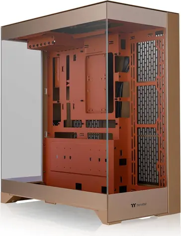 THERMALTAKE CTE E550 TG písková / ATX / 2x USB-A 3.0 / 1x USB-C / bez zdroje / průhledná bočnice