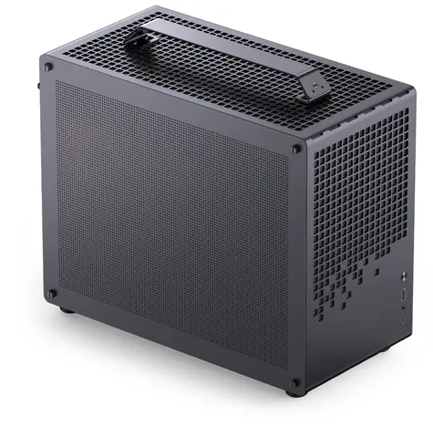 Jonsplus Z20 Mesh černá / mATX / 1x USB-A 3.0 / 1x USB-C 3.1 / bez zdroje / rukojeť 