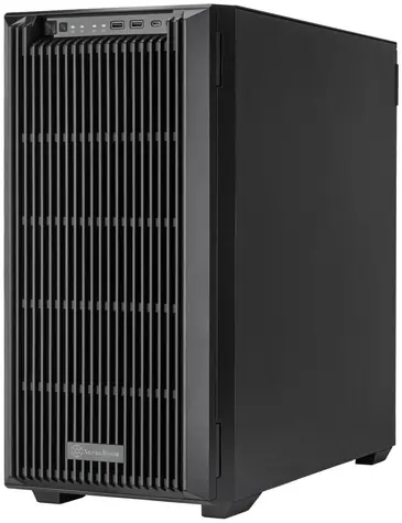Silverstone SST-CS383 černá / ATX / 2x USB-A 3.0 / 1x USB-C / 3x 140mm / bez zdroje 