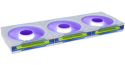 Lian Li UNI FAN SL-INF 120 ARGB PWM bílá 3-pack / 120 mm ARGB / 29.2 dB @ 0-2300 RPM / 4-pin