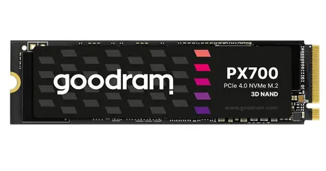 GOODRAM PX700 4TB / M.2 2280 NVMe / PCIe 4.0 / 3D NAND / R: 7400MBs / W: 6500MBs