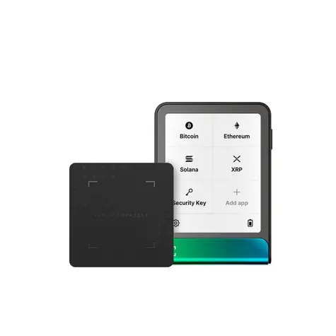 Ledger Flex Crypto Hardware Wallet with Recovery Key zelená / hardwarová peněženka na kryptoměny s klíčem pro obnovu