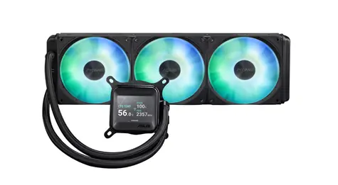 ASUS PRIME LC 360 ARGB LCD černá / komplet vodního chlazení CPU / 3x 120mm 