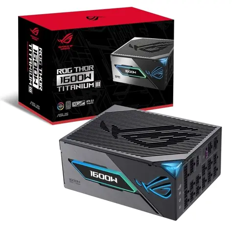 ASUS ROG THOR 1600W / ATX / 1600W / 80 Plus Titanium / modulární / 135mm