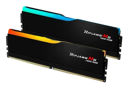 G.Skill Ripjaws M5 Neo RGB 64GB (2x32GB) 6000Mhz / CL36-36-36-96 / 1.35V / EXPO