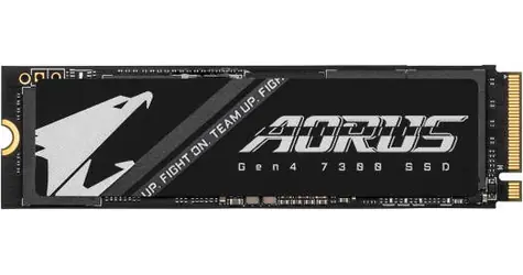 Gigabyte AORUS Gen4 7300 SSD 1TB / M.2 / NVMe PCIE / 7300 & 6000 MBps / MTBF 1.6mh / 5y