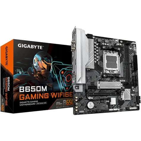 Gigabyte B650M Gaming / B650 / AM5 / 2x DDR5 / 2x PCIEx16 / 1x 2.5GLAN / mATX