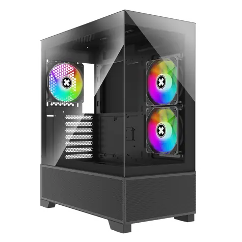 Xilence BEAM XG172 černá / ATX / 2x USB-A 2.0 / 1x USB-A 3.2 / 3x 120mm ARGB / bez zdroje / průhledná bočnice 