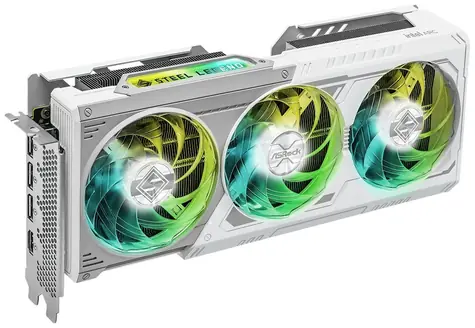 ASRock Arc B580 Steel Legend 12GB OC / 2800 MHz / 12GB GDDR6 / 192-bit / 1x HDMI + 3x DP / (8)