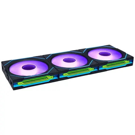 Lian Li UNI FAN SL-INF Wireless Reverse Blade 3ks včetně ovladače černá / ARGB / 120mm / 2300rpm / 32.2 dB / 69.7 CFM / 