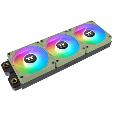 Thermaltake CT140 EX Reverse ARGB Sync PC Cooling Fan světle zelená / Hydraulic Bearing / 140mm / 32.8dB @ 1800rpm / 3ks 