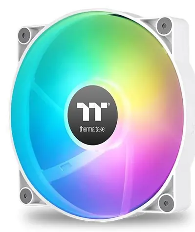 Thermaltake CT200 ARGB PC Cooling Fan bílá / Ventilátor / 200 mm / Hydraulic Bearing / 900 RPM @ 27.2 dB / 131.6 CFM