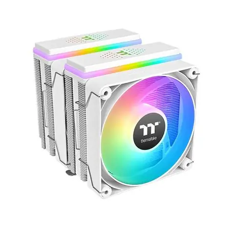 Thermaltake ASTRIA 600 ARGB bílá / 2x 120mm / 1800 RPM @ 26.8 dB / 65 CFM / TDP 265W / AMD + Intel