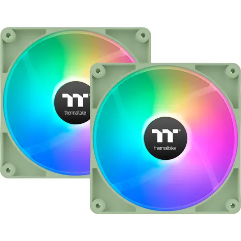 Thermaltake CT140 ARGB Sync PC Cooling Fan světle zelená / Hydraulic Bearing / 140mm / 30.5dB @ 1500rpm / 2ks