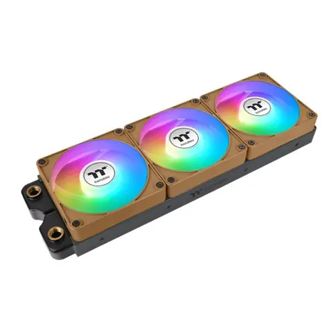 Thermaltake CT120 EX Reverse ARGB Sync PC Cooling Fan hnědá / Hydraulic Bearing / 120mm / 31.2dB @ 2000rpm / 4 pin / 3ks
